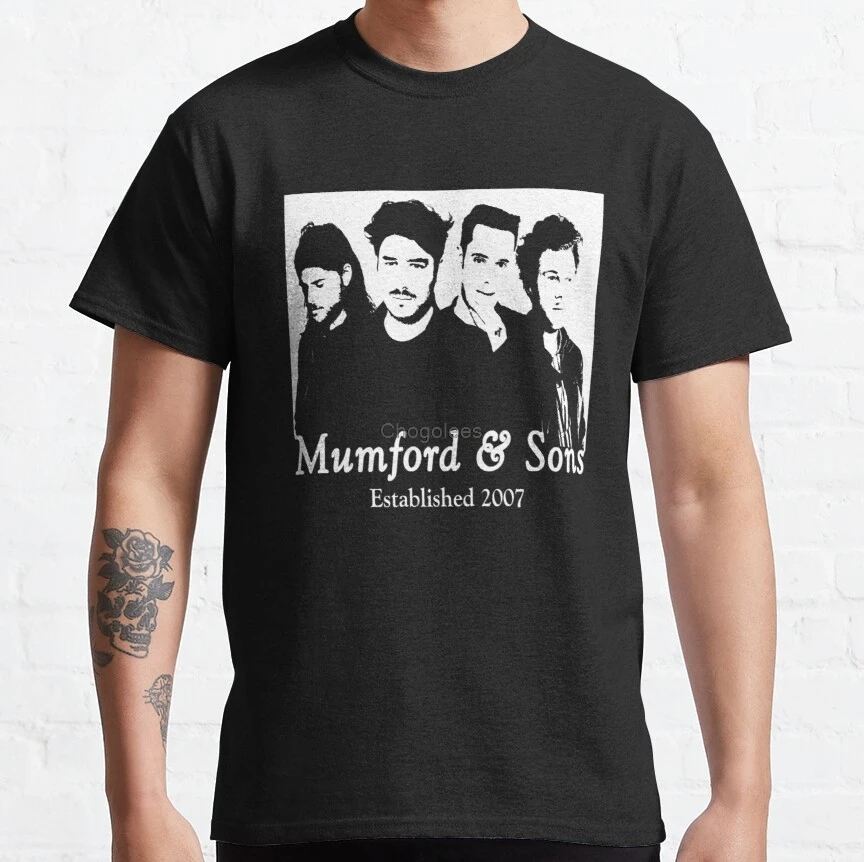 Мужская футболка Mumford Group and Sons Stencil фото версия 2 женские мужские футболки |