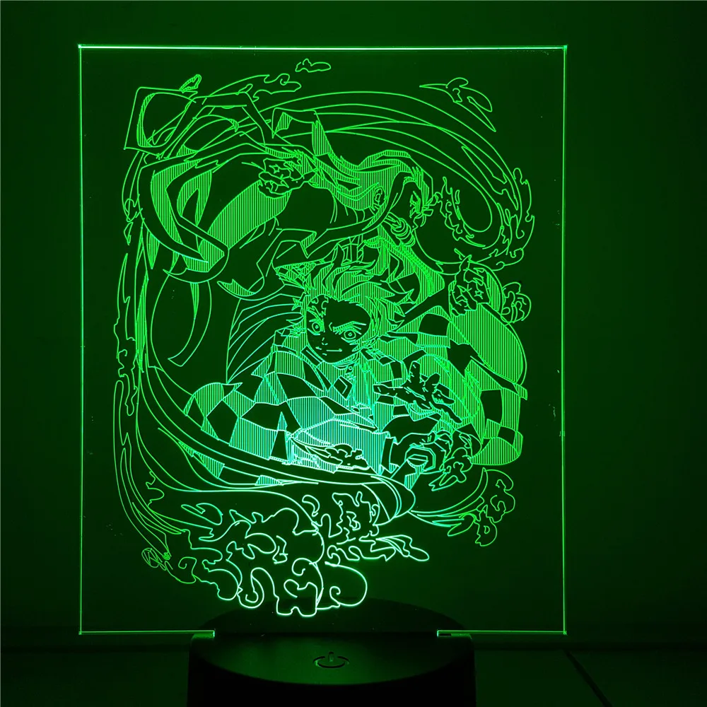 Demon Slayer Action Anime 3D Color Changing Led Figure Kimetsu no Yaiba Kamado Nezuko Kamado Tanjirou Desk Visual Model Gift Toy
Demon Slayer Action Anime 3D Color Changing Led Figure Kimetsu no Yaiba Kamado Nezuko Kamado Tanjirou Desk Visual Model Gift Toy