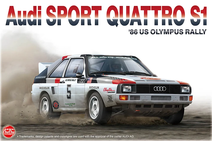 HOBBY NUNU Assembled Model 1/24 Toys car Audi sport Quattro S1 1986 U.S Olympus Rally # PN24023
HOBBY NUNU Assembled Model 1/24 Toys car Audi sport Quattro S1 1986 U.S Olympus Rally # PN24023