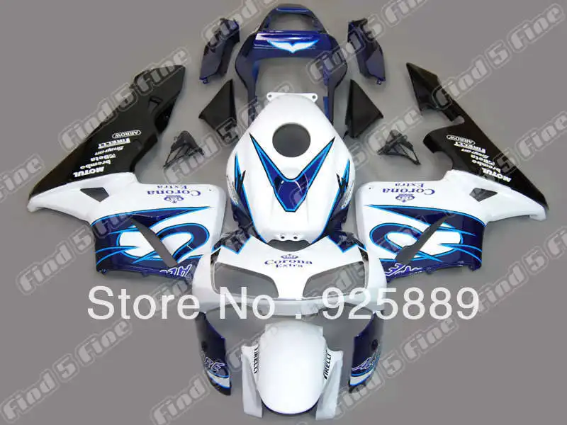Injection Mold Blue White Black For HONDA CBR600RR 03 04 CBR600 03-04 CBR 600RR 2003-2004 600 RR F5 2003 2004 ABS Fairing Kit
Injection Mold Blue White Black For HONDA CBR600RR 03 04 CBR600 03-04 CBR 600RR 2003-2004 600 RR F5 2003 2004 ABS Fairing Kit