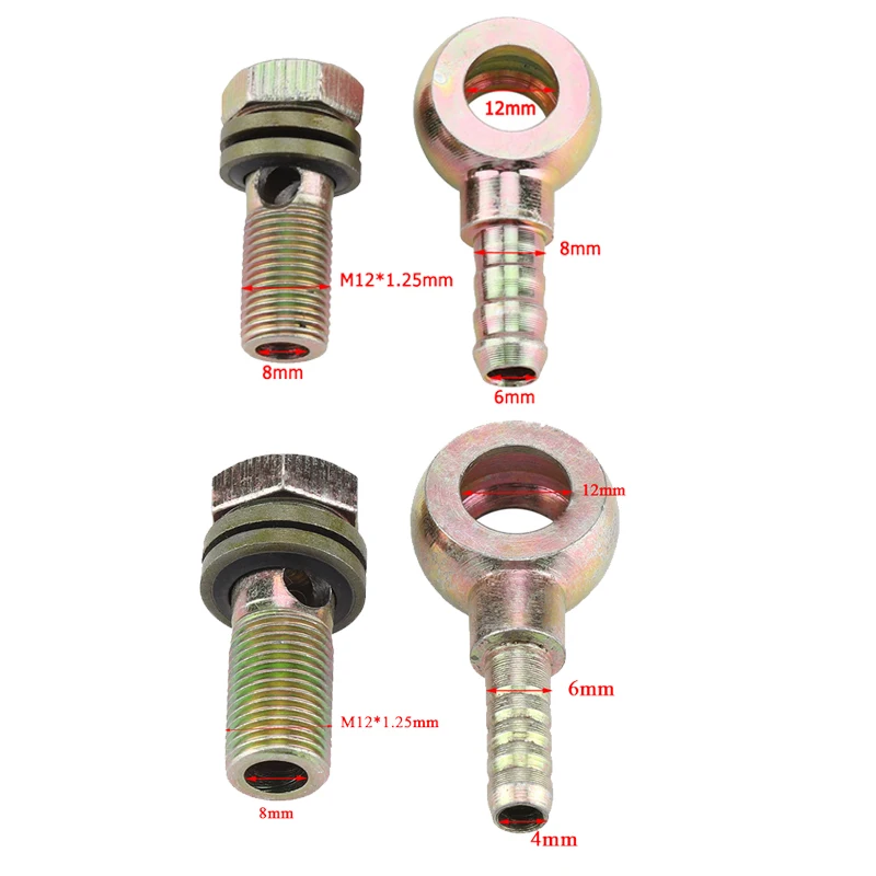 Motorcycle Ball Head Adapter Oil Cooler Oil Cooler Screw M12x1.25mm Refit Access Durable
Motorcycle Ball Head Adapter Oil Cooler Oil Cooler Screw M12x1.25mm Refit Access Durable