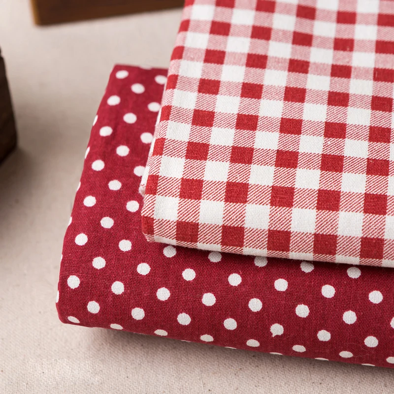 Linen Cotton Fabric Cloth For Patchwork Quilting Lattice Fabrics DIY Bags Baby Clothing Dress Handmade Sewing Textile Material
Linen Cotton Fabric Cloth For Patchwork Quilting Lattice Fabrics DIY Bags Baby Clothing Dress Handmade Sewing Textile Material