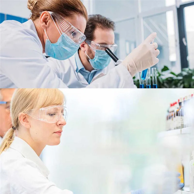 Transparent Protective Glasses Safety Goggles Anti-Splash Wind-Proof Work Safety Glasses For Protective Saliva Proof Research 
Transparent Protective Glasses Safety Goggles Anti-Splash Wind-Proof Work Safety Glasses For Protective Saliva Proof Research