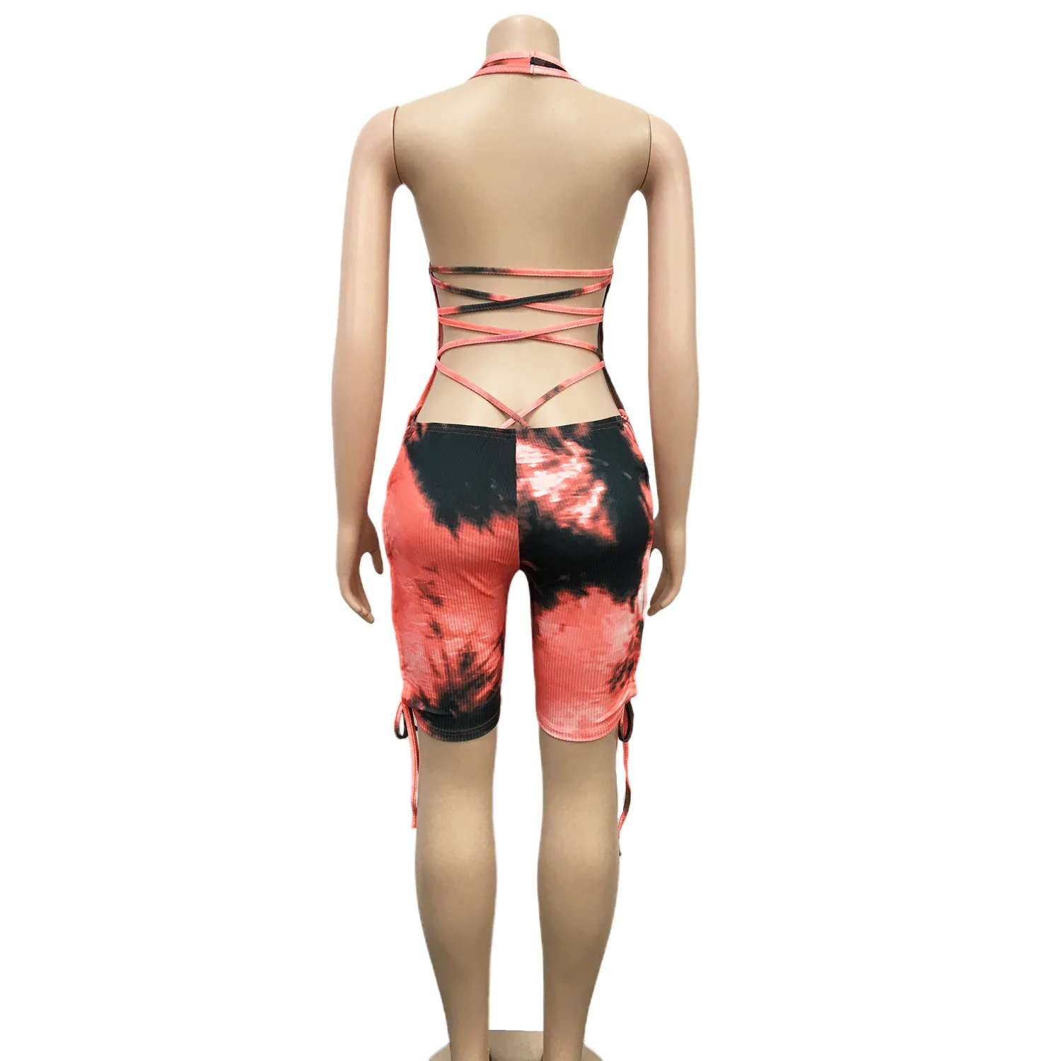 New Fashion Women Sleeveless Flower Print Lace Up Bandage Hollow Out Sexy Playsuit
New Fashion Women Sleeveless Flower Print Lace Up Bandage Hollow Out Sexy Playsuit