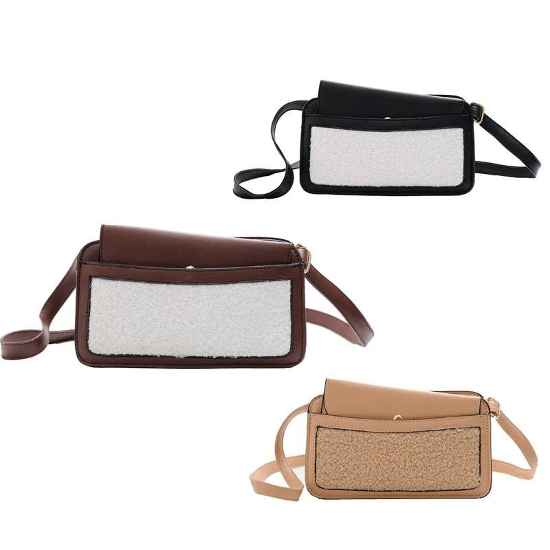 Модный Дорожный кошелек на одно плечо, Женская прошитая сумка из ПУ плюша
Модный Дорожный кошелек на одно плечо, Женская прошитая сумка из ПУ плюша