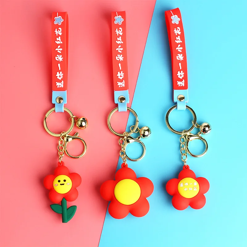 2021 Web Celebrity Lovely Send You a Small Red Flower Key Chain Fashion Backpack Keychains Creative Car Keyring Gifts For Woman
2021 Web Celebrity Lovely Send You a Small Red Flower Key Chain Fashion Backpack Keychains Creative Car Keyring Gifts For Woman