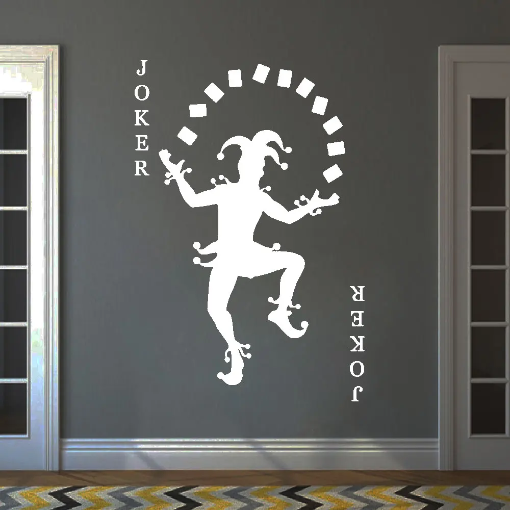 American-Style Joker Wall Stickers Animal Lover Home Decoration Accessories For Home Decor Living Room Bedroom Wall DW11891
American-Style Joker Wall Stickers Animal Lover Home Decoration Accessories For Home Decor Living Room Bedroom Wall DW11891