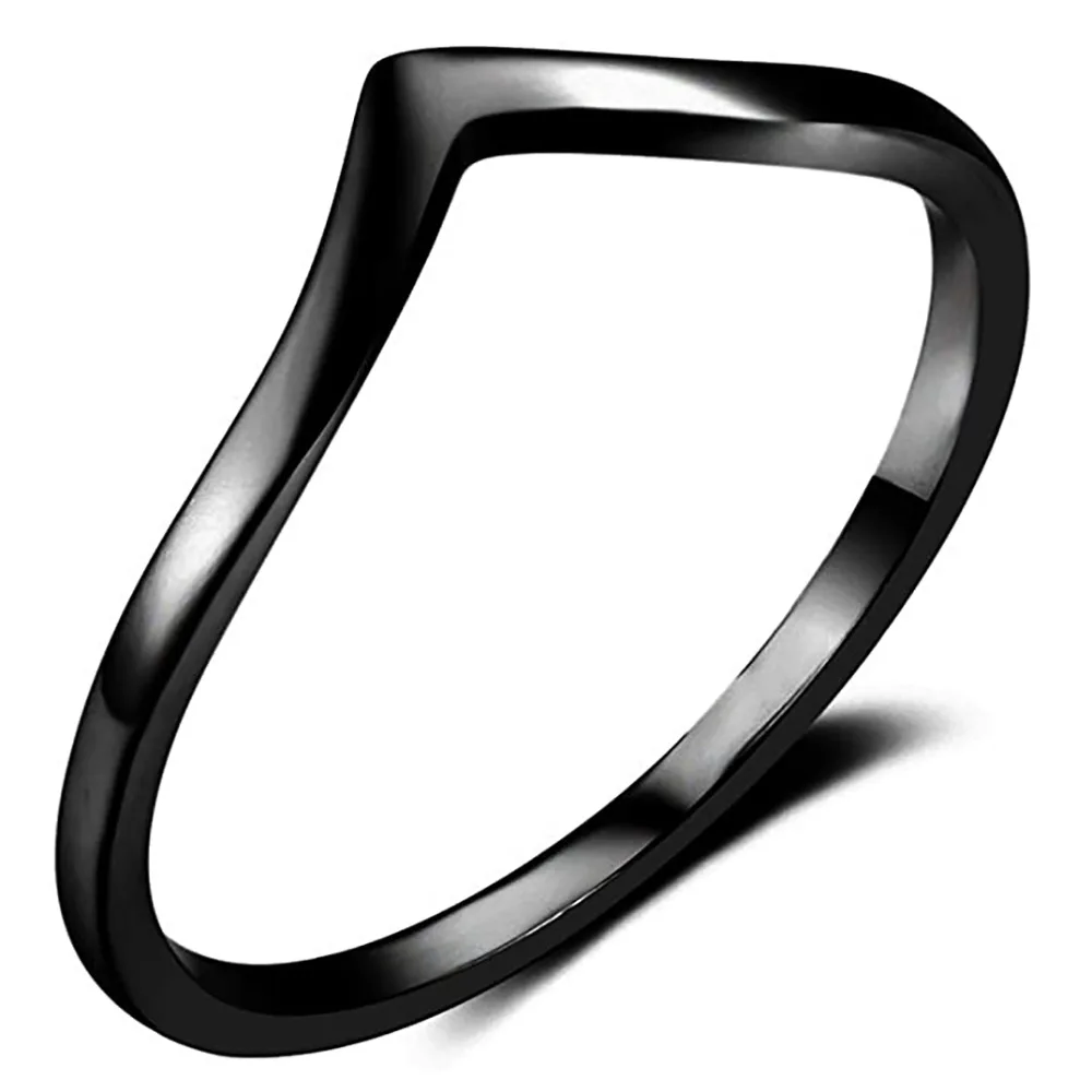 BAOSHINA 4 Colors Geometric Radian Titanium Stainless Steel Rings For Women Jewelry Black Sliver Gold Color Hand Accessories
BAOSHINA 4 Colors Geometric Radian Titanium Stainless Steel Rings For Women Jewelry Black Sliver Gold Color Hand Accessories
