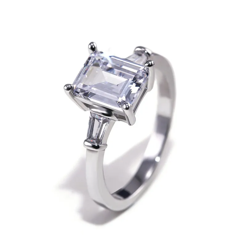 Simple Female White Crystal Stone Ring Classic Silver Color Wedding Ring Vintage Square Zircon Love Engagement Rings For Women
Simple Female White Crystal Stone Ring Classic Silver Color Wedding Ring Vintage Square Zircon Love Engagement Rings For Women