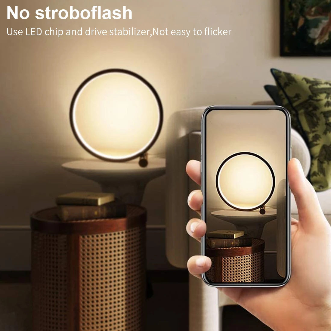 LED Table Lamp For Bedroom Circular Acrylic New USB Lamp for Liveingroom Black/White Dimmable Bedside Lamp Round Night Light
LED Table Lamp For Bedroom Circular Acrylic New USB Lamp for Liveingroom Black/White Dimmable Bedside Lamp Round Night Light