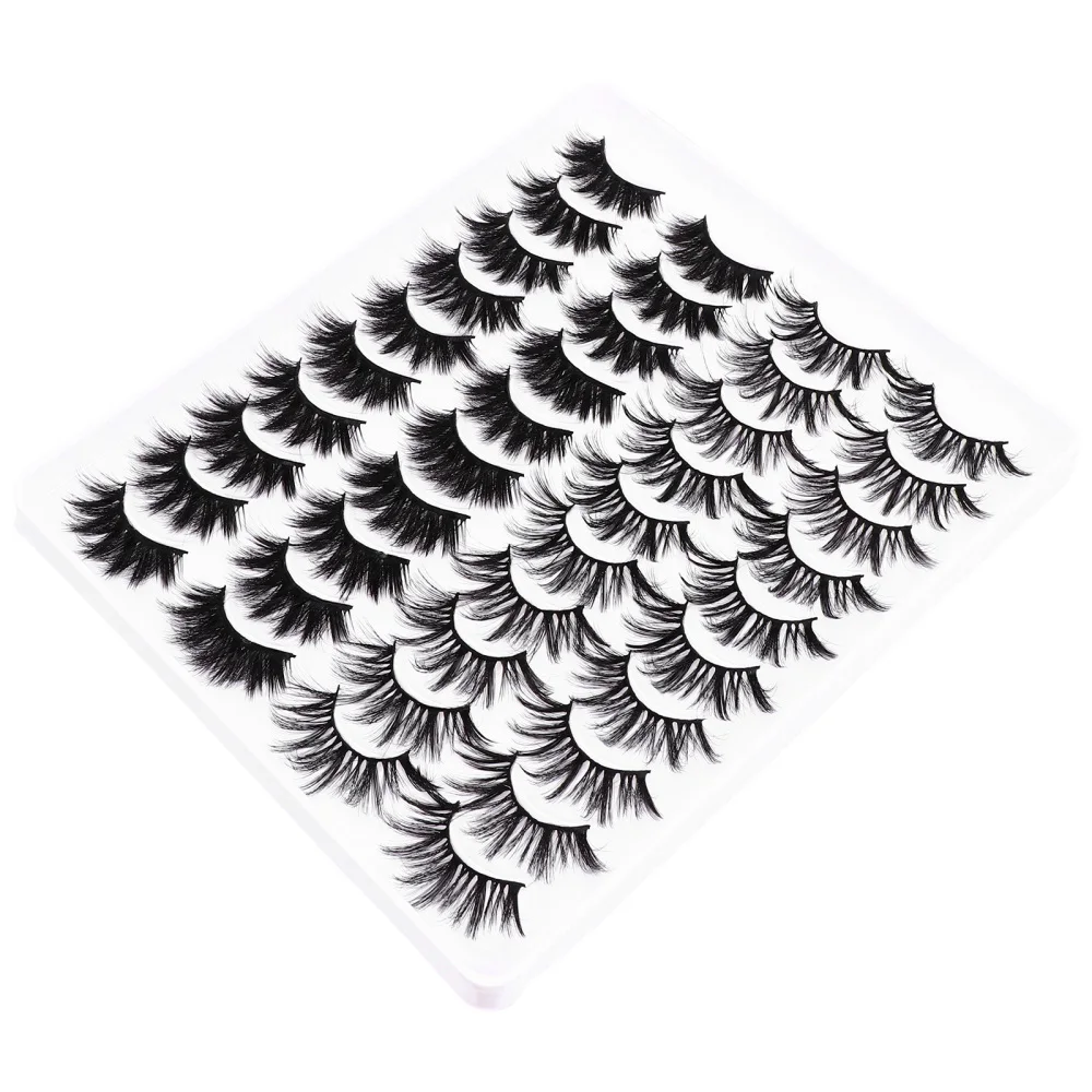 20 Pairs Thick Three-dimensional Cross Eyelashes Mixed Eyelashes Set for
20 Pairs Thick Three-dimensional Cross Eyelashes Mixed Eyelashes Set for