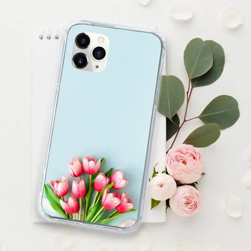 Tulip flower pattern Phone Case for iPhone 11 12 pro XS MAX 8 7 6 6S Plus X 5S SE 2020 XR Luxury brand shell funda coque 
Tulip flower pattern Phone Case for iPhone 11 12 pro XS MAX 8 7 6 6S Plus X 5S SE 2020 XR Luxury brand shell funda coque