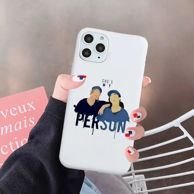 Greys Anatomy Cartoon Doctors Phone Case Candy Color for iPhone 6 7 8 11 12 s mini pro X XS XR MAX Plus
Greys Anatomy Cartoon Doctors Phone Case Candy Color for iPhone 6 7 8 11 12 s mini pro X XS XR MAX Plus