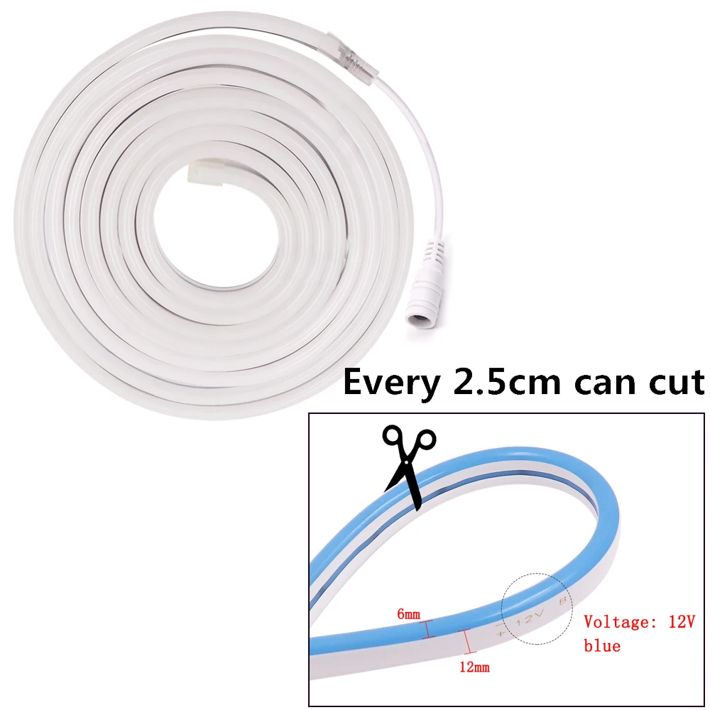 DC 12V Neon Strip LED Strip Light Waterproof SMD 2835 120LEDs/m Flexible LED Neon Lights For Home Decoration Free Shipping
DC 12V Neon Strip LED Strip Light Waterproof SMD 2835 120LEDs/m Flexible LED Neon Lights For Home Decoration Free Shipping