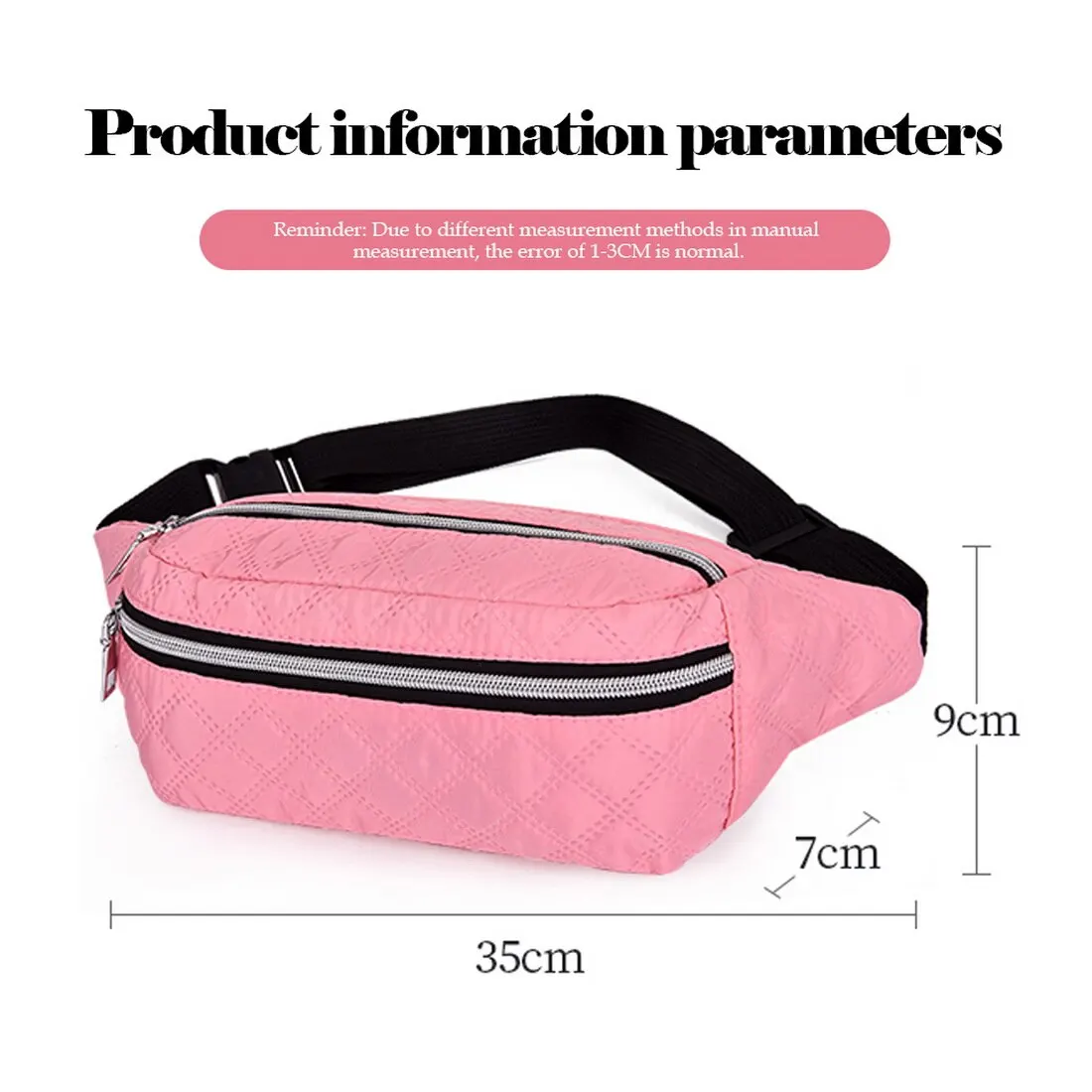 Men Waist Bag Women Simple Leisure Fashion Oxford Waist Packs Ladies Waist Bags Designer Mobile Phone Pouch
Men Waist Bag Women Simple Leisure Fashion Oxford Waist Packs Ladies Waist Bags Designer Mobile Phone Pouch