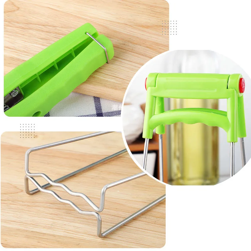 5Pcs New Silicone Anti Scalding Suit Gloves Tray Lifter Stainless Clip Thermal Insulation Dining Kitchen Accessories
5Pcs New Silicone Anti Scalding Suit Gloves Tray Lifter Stainless Clip Thermal Insulation Dining Kitchen Accessories