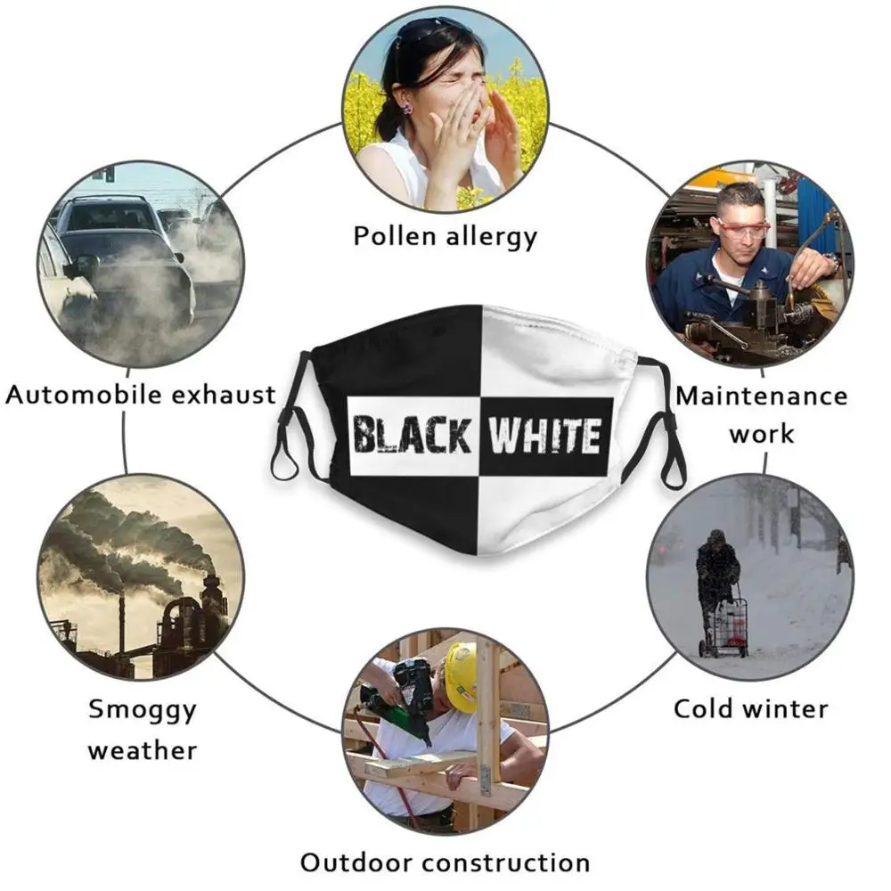 Black White , Mask , Blm Adult Kids Washable Funny Face Mask With Filter Black White Black White Black White Graphic Design
Black White , Mask , Blm Adult Kids Washable Funny Face Mask With Filter Black White Black White Black White Graphic Design