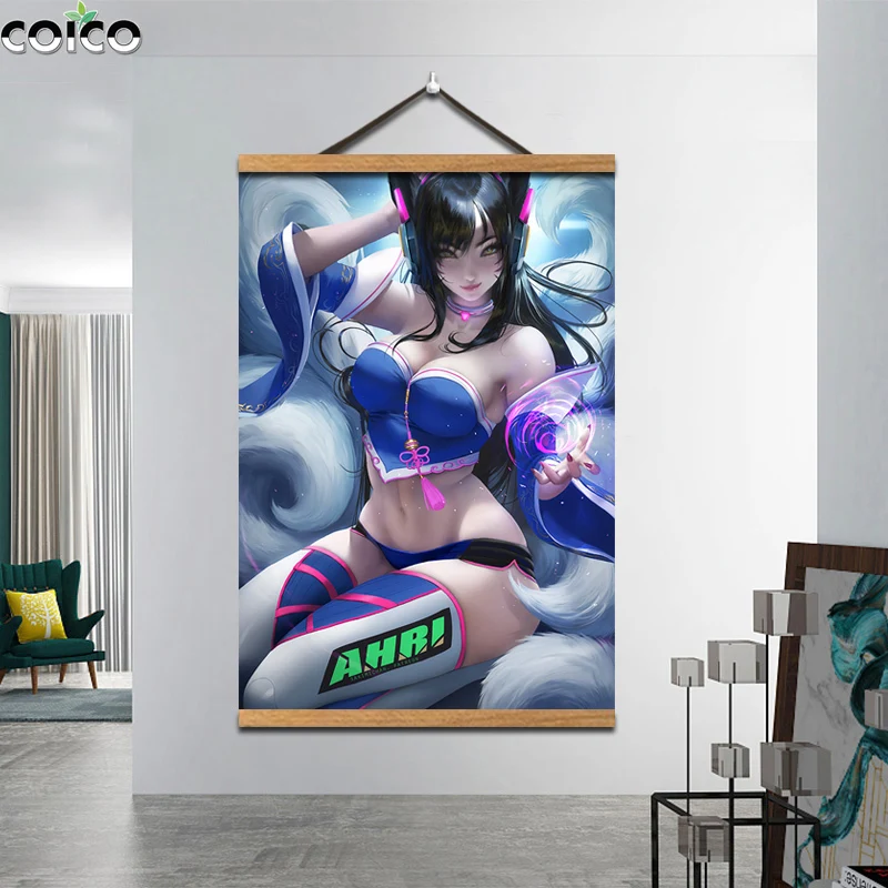 Custom Print KDA D.VA Music Overwatch Sombra 3D Sexy Anime Girl Poster with Frame Wall Art Canvas Painting Home Decor Picture
Custom Print KDA D.VA Music Overwatch Sombra 3D Sexy Anime Girl Poster with Frame Wall Art Canvas Painting Home Decor Picture