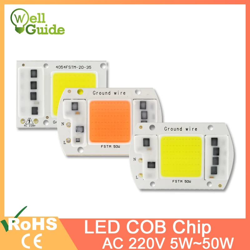 LED Grow Light Chip COB/UV Full Spectrum/Warm/Cold White AC 220V 240V 20W 30W 50W 100W For Flower Plant Growth
LED Grow Light Chip COB/UV Full Spectrum/Warm/Cold White AC 220V 240V 20W 30W 50W 100W For Flower Plant Growth