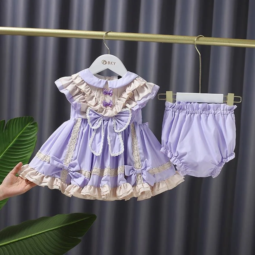 Miayii Baby Clothing Spanish Vintage Ball Gown Lace Bow Birthday Party Easter Girl Lolita Princess Dress A173
Miayii Baby Clothing Spanish Vintage Ball Gown Lace Bow Birthday Party Easter Girl Lolita Princess Dress A173