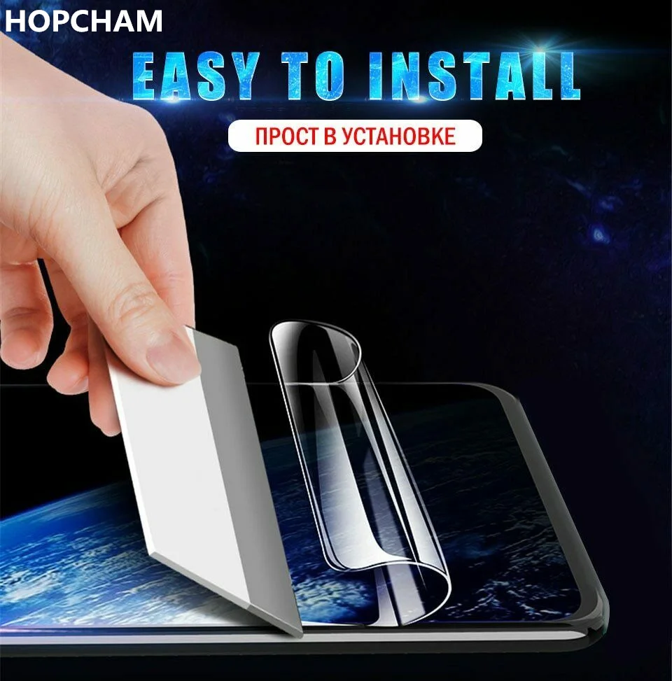 Гидрогелевая передняя пленка HOPCHAM для Sharp Aquos S2 S3 Mini мягкая нано защитная с полным