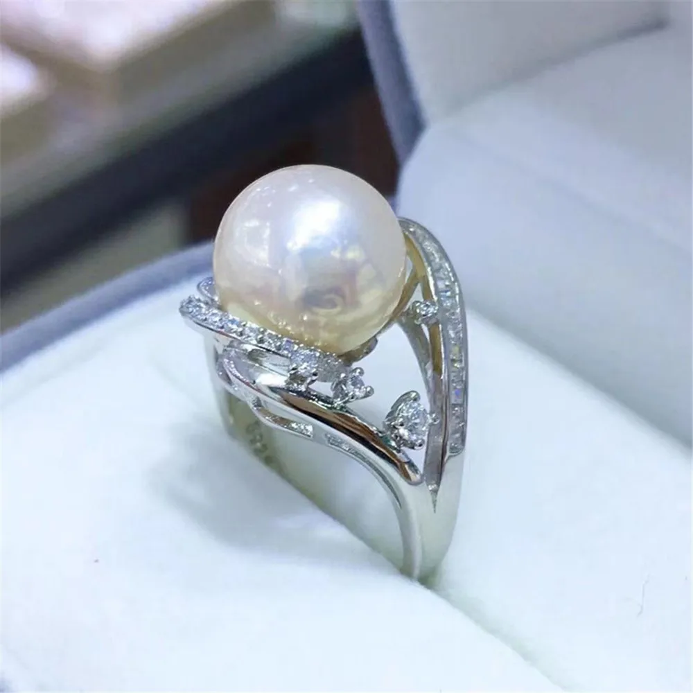 Pearl Ring Settings, Fashionable Ring Findings, Adjustable Size 925 Silver Ring Jewelry DIY Making No Pearl
Pearl Ring Settings, Fashionable Ring Findings, Adjustable Size 925 Silver Ring Jewelry DIY Making No Pearl