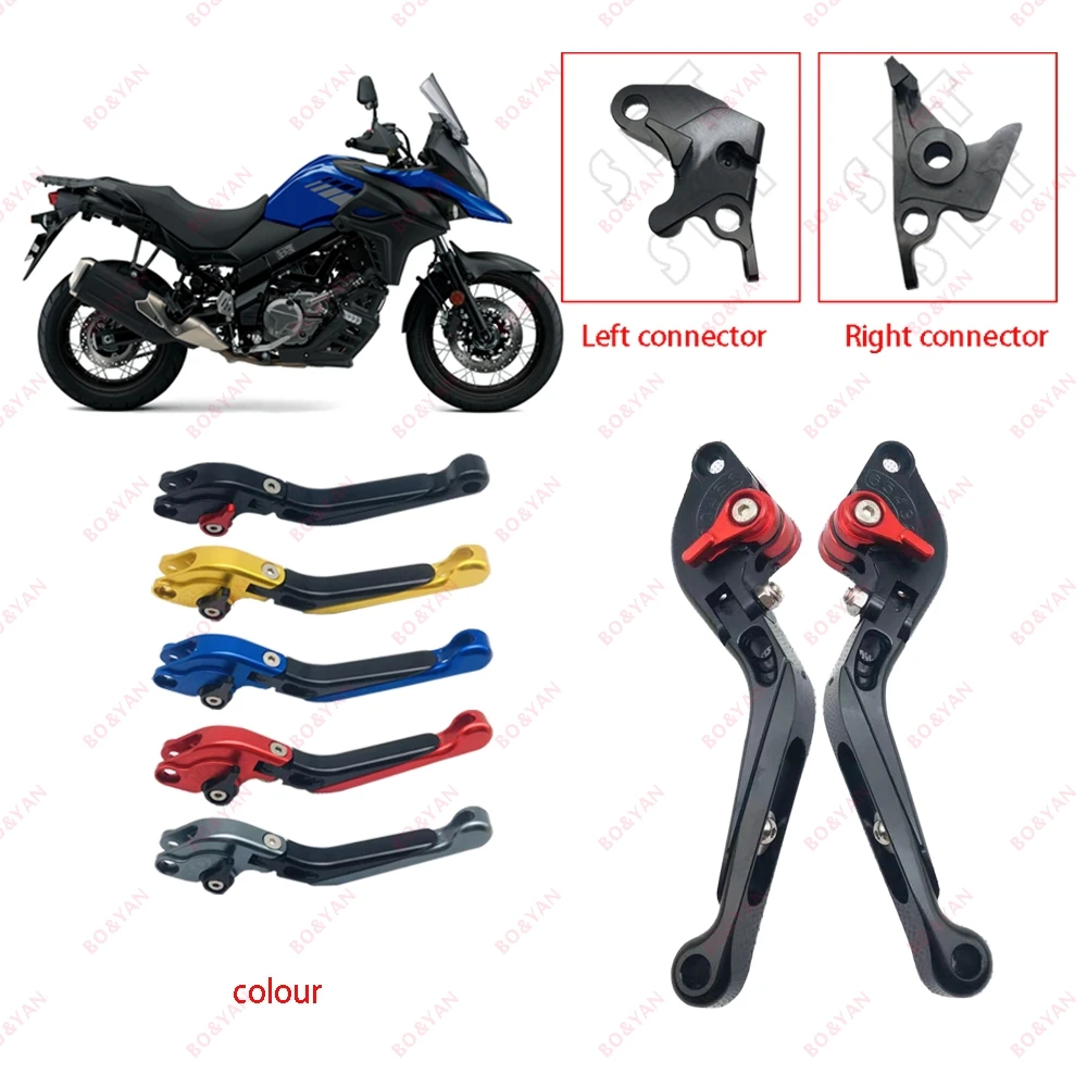 

For Suzuki DL650 DL250 V-Strom DL 650 650XT 250 VStrom 2011-2020 Motorcycle accessories Folding Extendable Brake Clutch Levers