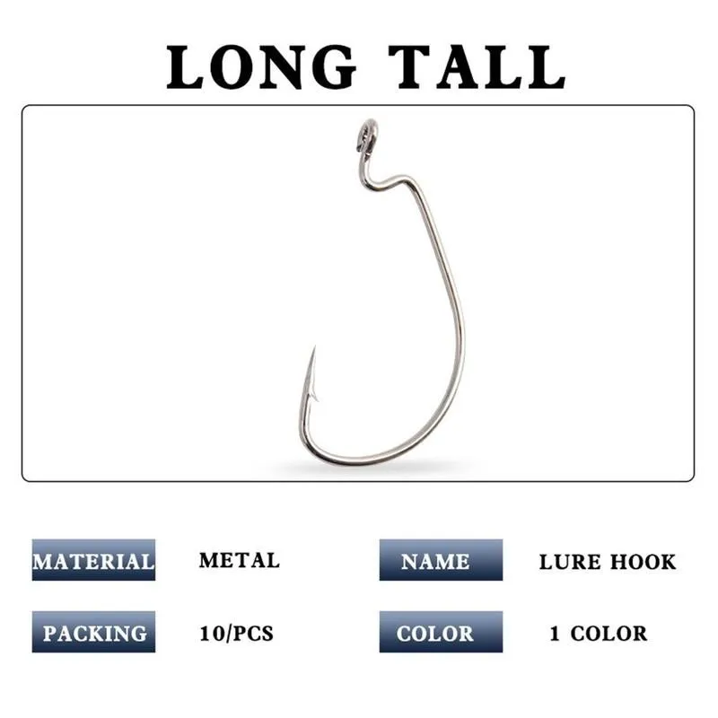 10 Pieces Of Lure Bait 7316 High Carbon Steel Wide Belly Crank Hook With Barb Sea Fishing Boat Hook Soft Bait Single Hook
10 Pieces Of Lure Bait 7316 High Carbon Steel Wide Belly Crank Hook With Barb Sea Fishing Boat Hook Soft Bait Single Hook