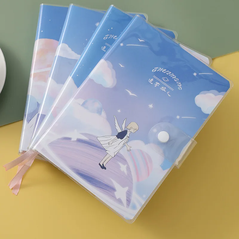 4pcs/set Creative Cute Snap Buckle Diary Journal Travel Diy Notebook School Kids Gift Item Colored Inside Pages planner 2022
4pcs/set Creative Cute Snap Buckle Diary Journal Travel Diy Notebook School Kids Gift Item Colored Inside Pages planner 2022