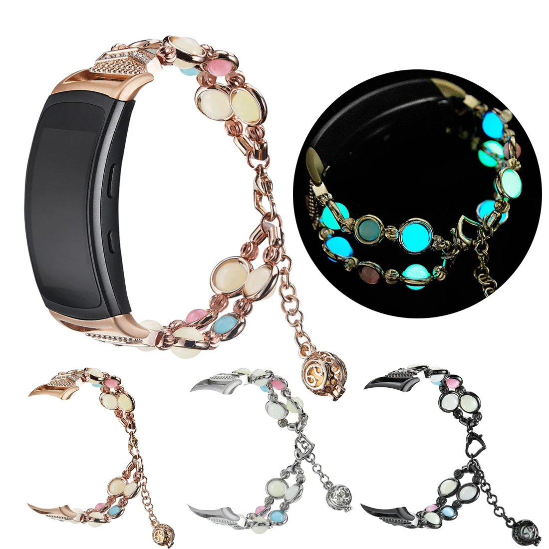 Essidi Luminous Bracelet Strap For Samsung Gear Fit 2 Pro Smart Watch Stainless Steel Fashion Women Loop For Samsung Gear Fit 2
Essidi Luminous Bracelet Strap For Samsung Gear Fit 2 Pro Smart Watch Stainless Steel Fashion Women Loop For Samsung Gear Fit 2