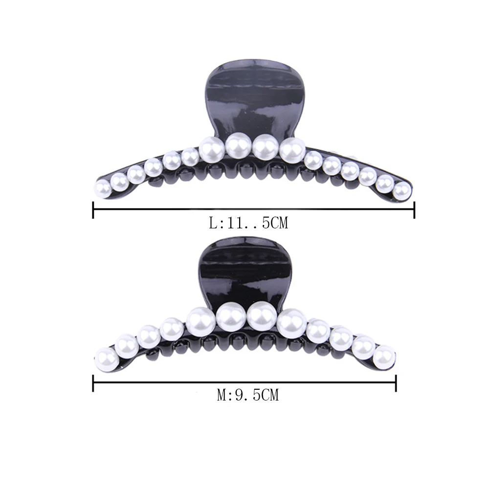 1Pc Pearl Women Hair Claws Large Hair Grab Clip Girls Fashion Hair Accessories Headwear Elegent Hairpins Female Bathing Barrette
1Pc Pearl Women Hair Claws Large Hair Grab Clip Girls Fashion Hair Accessories Headwear Elegent Hairpins Female Bathing Barrette