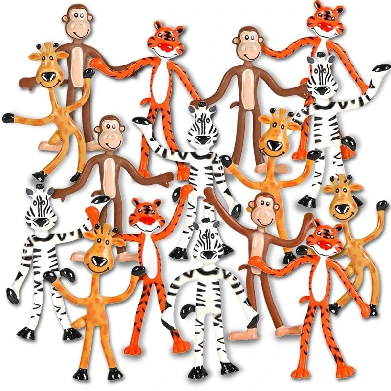 Zoo Animals Bendable Toys Party Favors For Kids Goodie Bags Funny Gifts Objet Satisfaisant Jouet Kinder Spielzeug
Zoo Animals Bendable Toys Party Favors For Kids Goodie Bags Funny Gifts Objet Satisfaisant Jouet Kinder Spielzeug