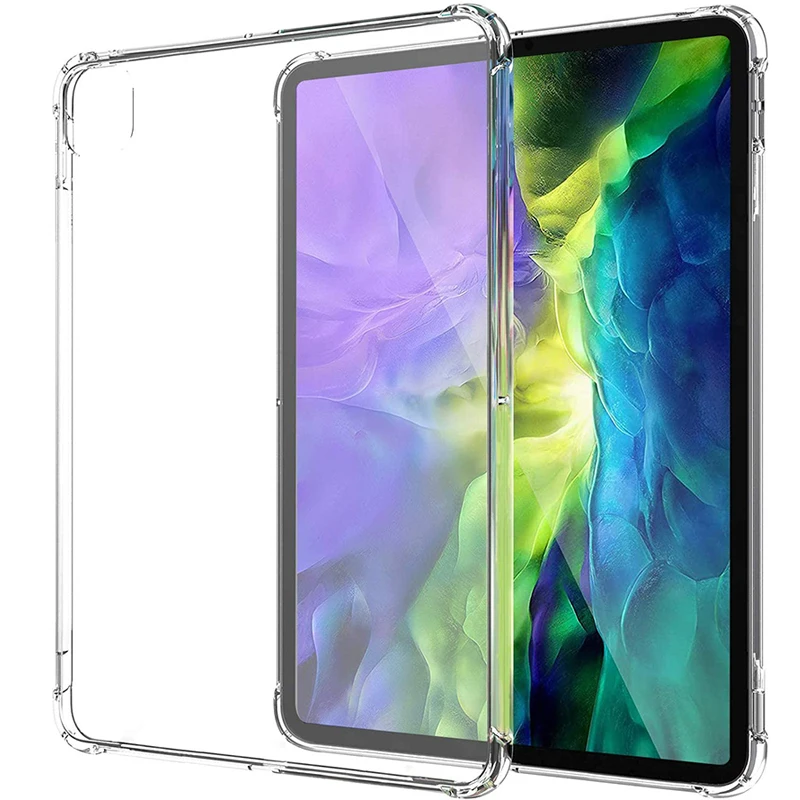 Clear Case For iPad Pro 11" 2021 2020 2018 Shockproof Transparent TPU Soft Back Case For iPad Pro 11" Protective Case Coque
Clear Case For iPad Pro 11" 2021 2020 2018 Shockproof Transparent TPU Soft Back Case For iPad Pro 11" Protective Case Coque