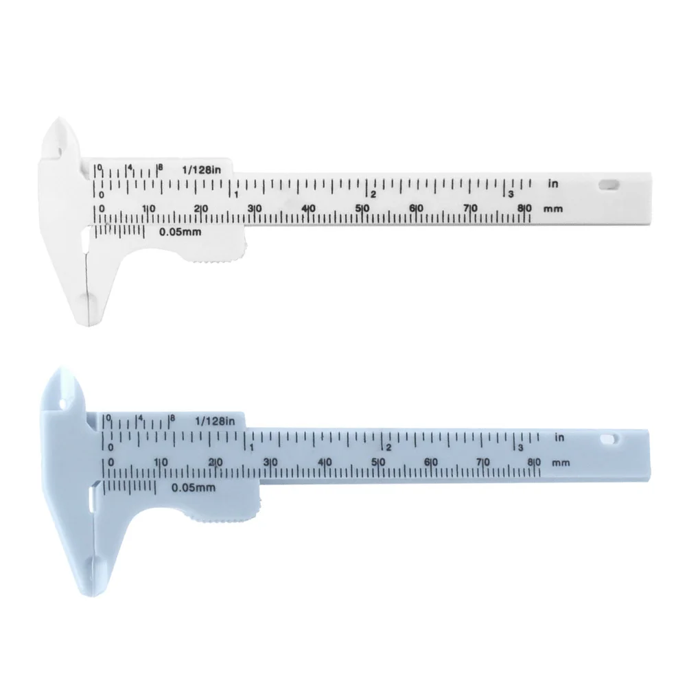 0-80mm Plastic Sliding Double Scale Vernier Caliper Ruler Micrometer Depth Diameter Student Calipers Size Measuring Tool
0-80mm Plastic Sliding Double Scale Vernier Caliper Ruler Micrometer Depth Diameter Student Calipers Size Measuring Tool