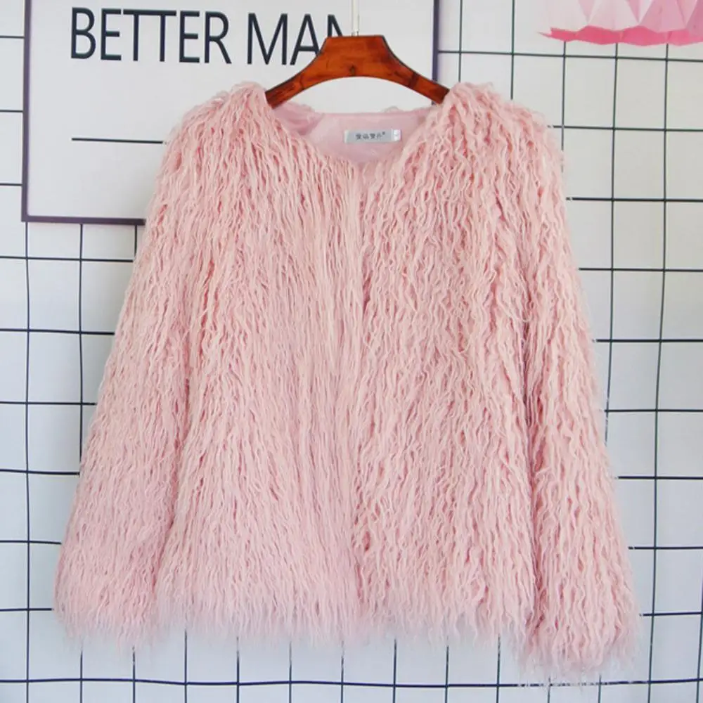 Faux Fur Coat Women Autumn Winter Fluffy 2019 Plush Coat Fashion Solid Long Sleeve Loose Coat Warm Soft Outwear
Faux Fur Coat Women Autumn Winter Fluffy 2019 Plush Coat Fashion Solid Long Sleeve Loose Coat Warm Soft Outwear