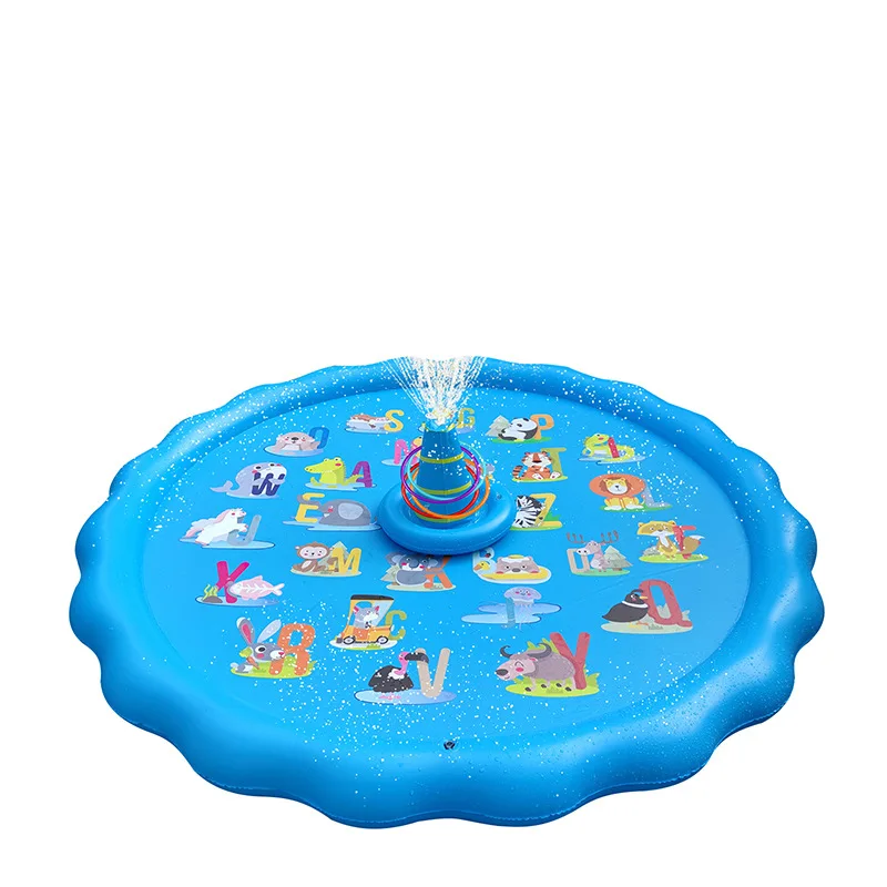 New Water Spray Mat Outdoor Lawn Water Play Game Mat Children's Water Spray Letter Mat Inflatable Frog Fountain Baby Play Mat
New Water Spray Mat Outdoor Lawn Water Play Game Mat Children's Water Spray Letter Mat Inflatable Frog Fountain Baby Play Mat