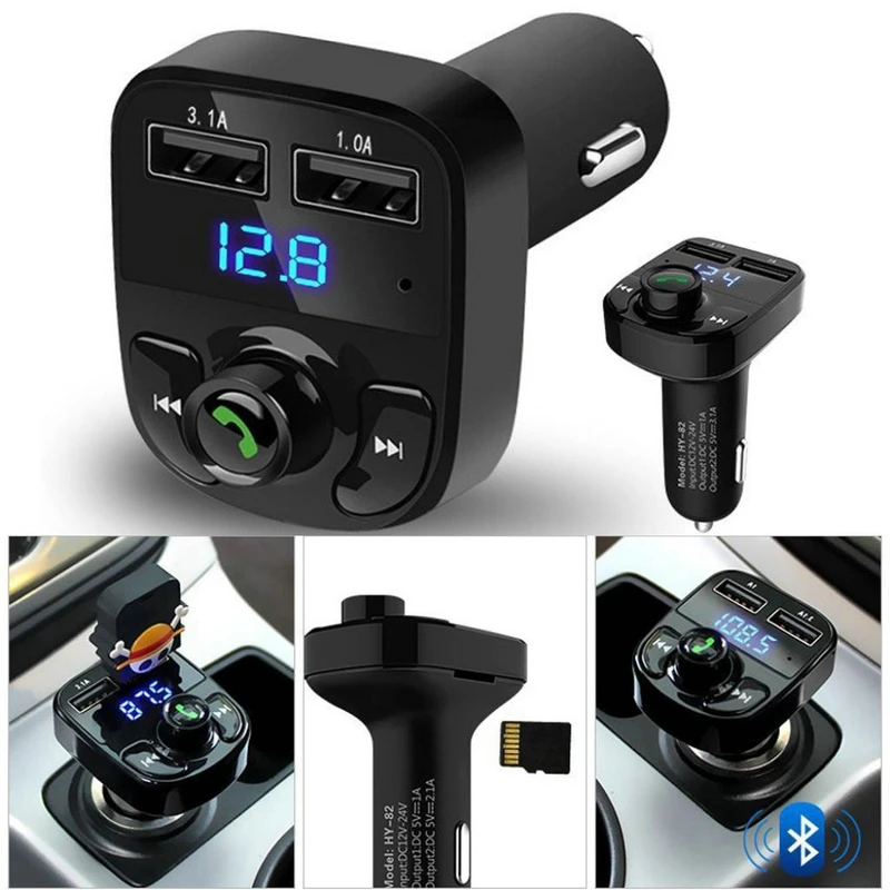 50Pcs/Lot Fashion Gifts Car Kit Handsfree Wireless Bluetooth FM Transmitter LCD MP3 Player USB Charger
50Pcs/Lot Fashion Gifts Car Kit Handsfree Wireless Bluetooth FM Transmitter LCD MP3 Player USB Charger