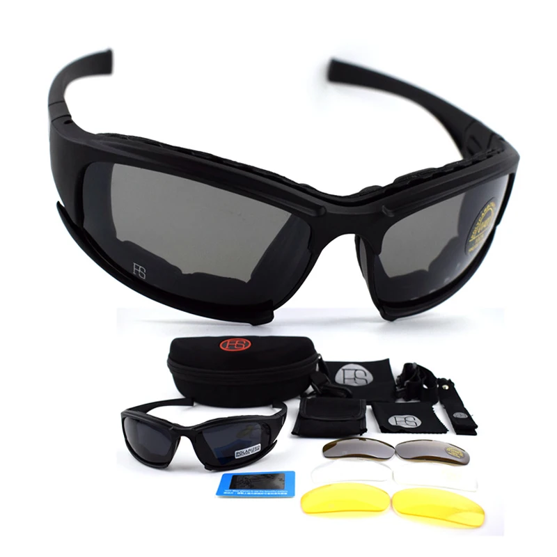 Military Gear Hunting Shooting Glasses X7 C5 Sport Polarized Glasses Tactical Goggles Hiking Camping UV Protection Eyewear
Military Gear Hunting Shooting Glasses X7 C5 Sport Polarized Glasses Tactical Goggles Hiking Camping UV Protection Eyewear