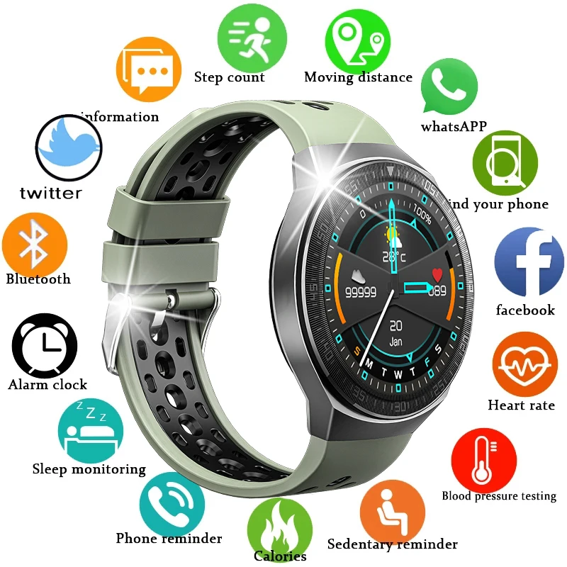 GEJIAN 8G Memory Card Music Player Smart Watch Men Bluetooth Call smartwatch For Xiaomi Huawei Phone ECG Sports Fitness Tracker
GEJIAN 8G Memory Card Music Player Smart Watch Men Bluetooth Call smartwatch For Xiaomi Huawei Phone ECG Sports Fitness Tracker