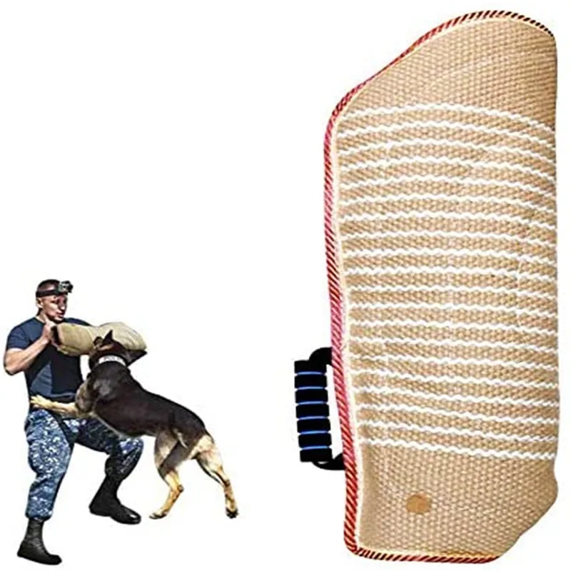 Professional Bite Protection Sleeve Soft Jute Cover for Bite Protection Sleeves Handmade with a Handle for Dog Training
Professional Bite Protection Sleeve Soft Jute Cover for Bite Protection Sleeves Handmade with a Handle for Dog Training