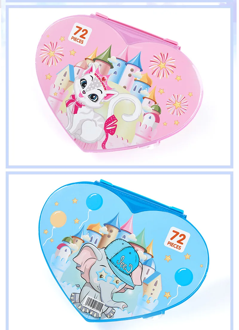Children's Cartoon Graffiti Painting Box Portable Multi-color WashablePen Environmental Protection
Children's Cartoon Graffiti Painting Box Portable Multi-color WashablePen Environmental Protection