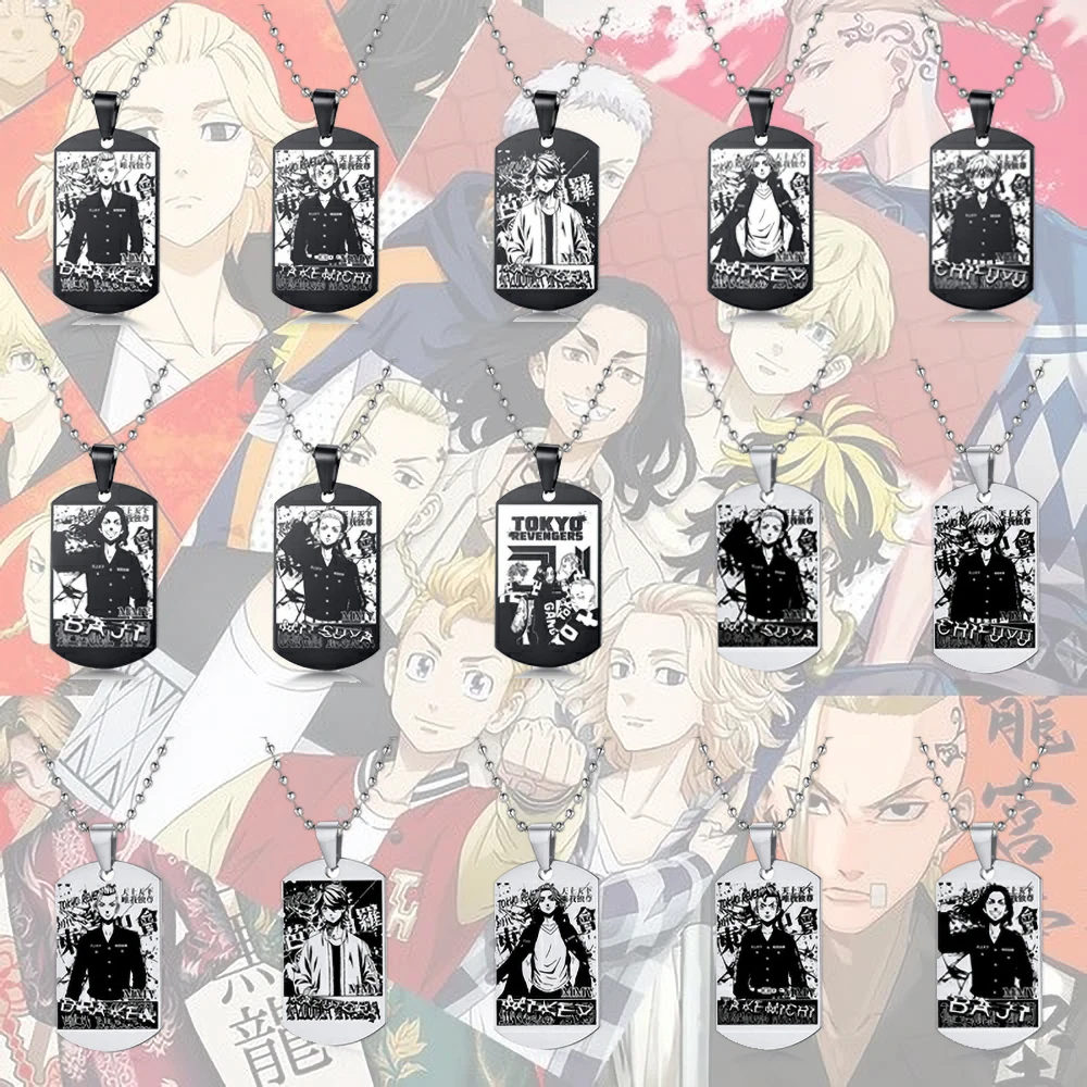 Tokyo Revengers Pendant Necklace for Women Japanese Anime Accessories Stainless Steel Jewelry Men's Neck Chains Gift Wholesale 
Tokyo Revengers Pendant Necklace for Women Japanese Anime Accessories Stainless Steel Jewelry Men's Neck Chains Gift Wholesale