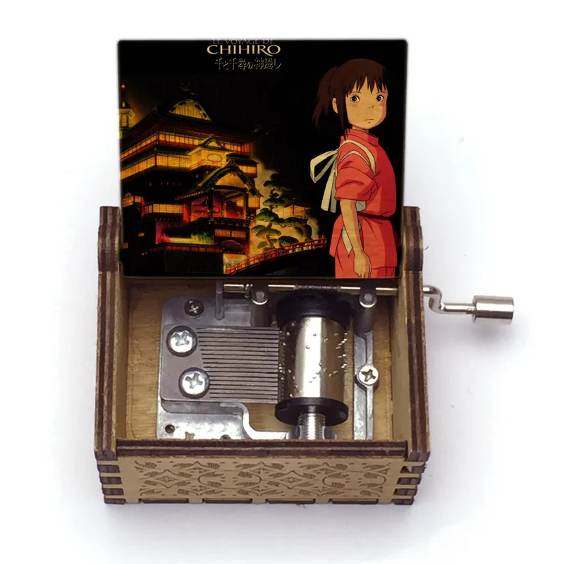 Unique print Wood Music Box Spirited Away always with me Theme Hand Musical Box Childen Gift Birthday Christmas Gift
Unique print Wood Music Box Spirited Away always with me Theme Hand Musical Box Childen Gift Birthday Christmas Gift