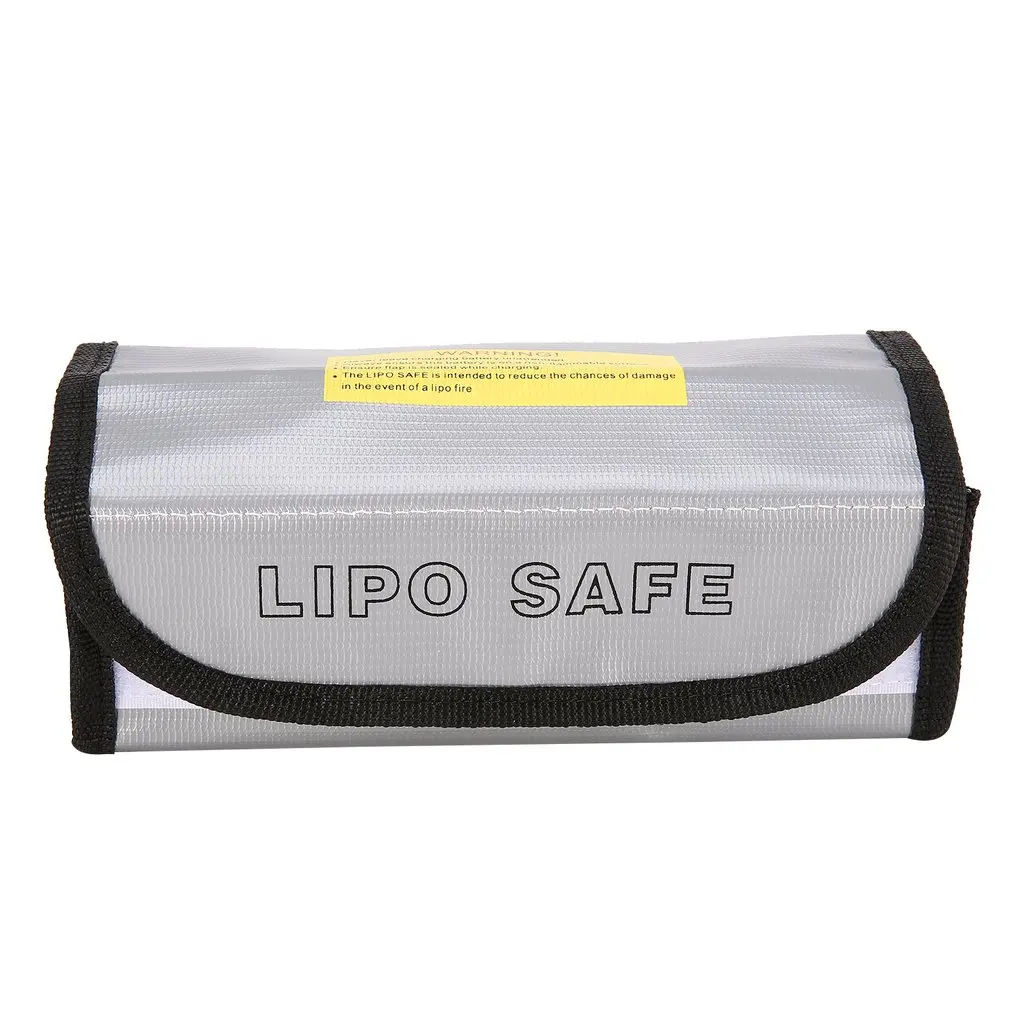 Огнестойкая сумка для LiPo аккумулятора, безопасная сумка для LiPo, сумка для зарядки, огнестойкая Взрывозащищенная сумка для радиоуправляемой модели, дрона, автомобиля
Огнестойкая сумка для LiPo аккумулятора, безопасная сумка для LiPo, сумка для зарядки, огнестойкая Взрывозащищенная сумка для радиоуправляемой модели, дрона, автомобиля
