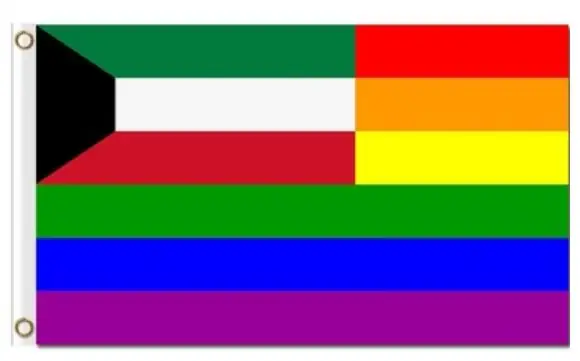 Радужный Флаг Гей-гордости Кувейта ЛГБТ-гордость 3x5 футов
Радужный Флаг Гей-гордости Кувейта ЛГБТ-гордость 3x5 футов