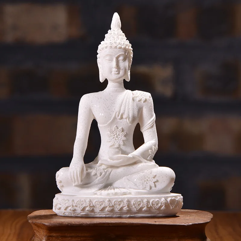 Nature Sandstone Thailand Buddha Sculpture Hindu Fengshui Figurine Meditation Miniature Home Decor
Nature Sandstone Thailand Buddha Sculpture Hindu Fengshui Figurine Meditation Miniature Home Decor