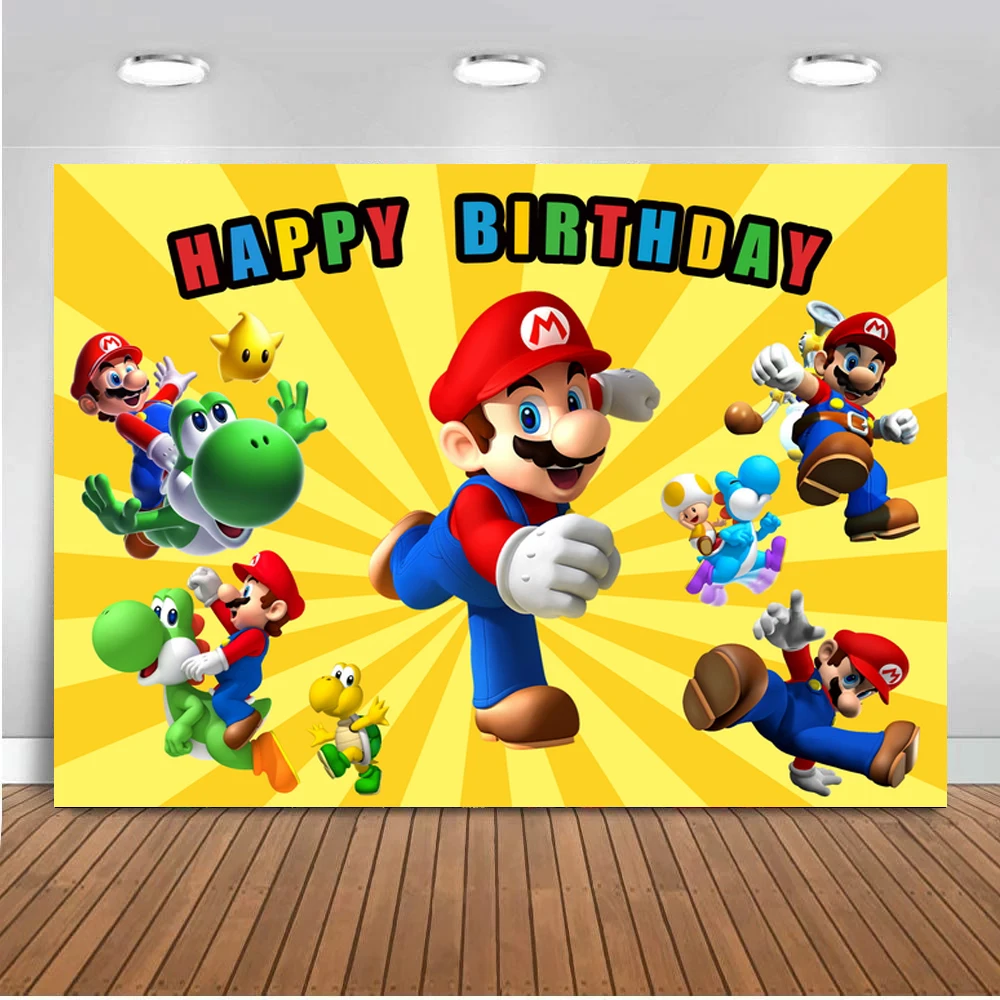 Game Super Marios Bros Photography Backdrops Party Table Decor Kids Birthday Party Cartoon Photo Background Vinyl Photo Booth
Game Super Marios Bros Photography Backdrops Party Table Decor Kids Birthday Party Cartoon Photo Background Vinyl Photo Booth