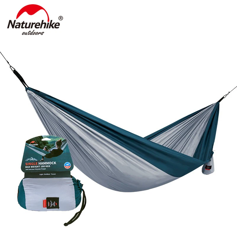Портативный гамак Naturehike походный для отдыха на открытом воздухе одиночный