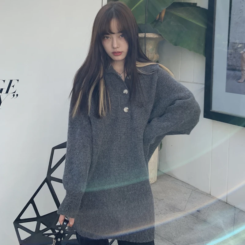 Han edition high collar button control to film the design feels soft waxy qiu dong female in languid is lazy sweater
Han edition high collar button control to film the design feels soft waxy qiu dong female in languid is lazy sweater