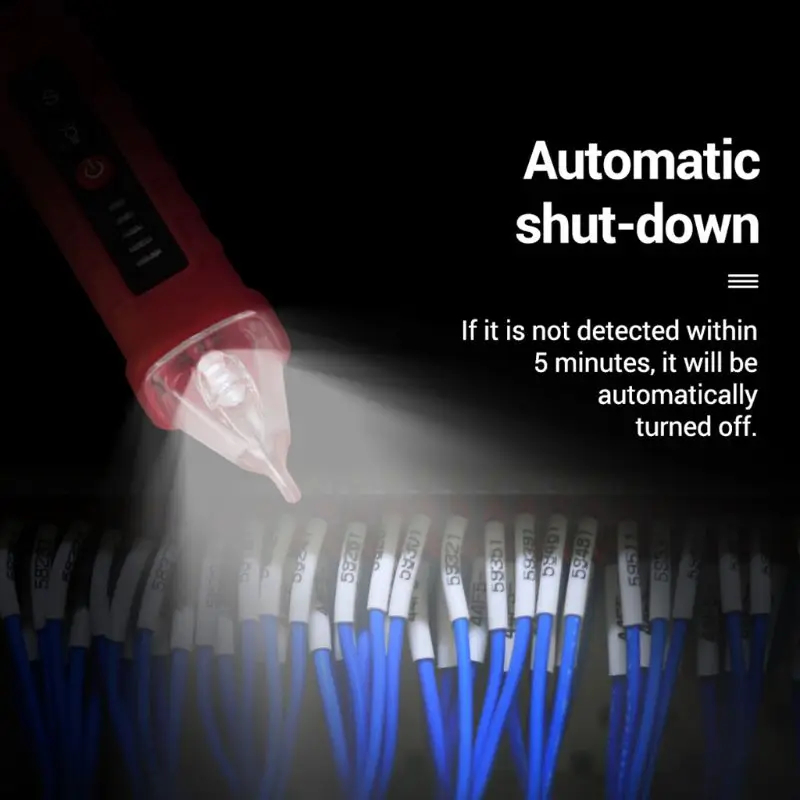 VD802 Бесконтактный детектор напряжения переменного тока Тестер 12-1000 В ручка электрический индикатор светодиодная розетка Индукционное напр...
VD802 Бесконтактный детектор напряжения переменного тока Тестер 12-1000 В ручка электрический индикатор светодиодная розетка Индукционное напр...